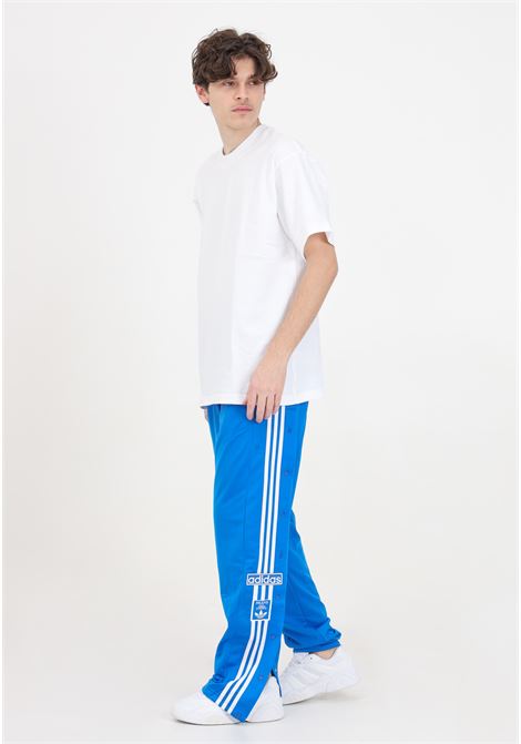 Pantaloni da uomo blu e bianchi Adibreak classics adicolor ADIDAS ORIGINALS | IM8224.